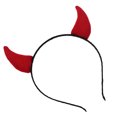 thumbnail image 4 of Venda de Halloween Diablo Cuerno Cabeza Pieza Banda de Pelo Accesorio Fiesta Favorece Suministros, 4 of 5