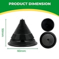 thumbnail image 2 of Equilibradores de cuchillas universales para equilibrar las cuchillas de cortacésped después de afilarlas compatibles con cuchillas de cortacésped, 2 of 6