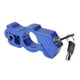 thumbnail image 1 of Empuñaduras azules para manillar de motocicleta, bloqueo antirrobo ajustable de alta resistencia para protección de motocicleta, 1 of 5
