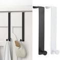 thumbnail image 2 of Mosey Cabinet Door Hook Multi-purpose Behind Door Holder Rack Space-saving Storage Hanger for Clothes Hats Towels Keys, 2 of 7