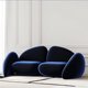 thumbnail image 3 of Scratcher Cats Modern Living Room Sofa Unique Velvet Adults Relax Living Room Sofa Anti Slip Office Divani Soggiorno Furnitures My Lux Decor Round, 3 of 6
