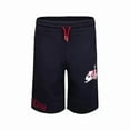thumbnail image 2 of Jordan Jumpman Classics Colorblock Fleece Boys Active Shorts Size S, Color: Black/Red, 2 of 2