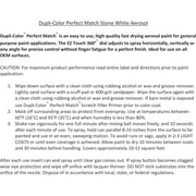 Dupli-Color - BCC0407 E7 Stone White Chrysler Perfect Match Automotive Paint - Aerosol, 8 oz.