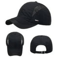 thumbnail image 2 of yunLXY Hat Black Fashion Women Men Sport Mountain Climbing Breathable Beach Baseball Cap Hop Hat Sun Hat One Size, 2 of 5