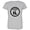 Heather Grey, variant on PleaseMeTees™ Womens from Born Made in Illinois IL Logo Label Chi Tee