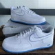 thumbnail image 1 of Ni&ke Air Force 1 '07 Low White University Blue Sole Men's Size 14 DV0788-101 New, 1 of 6