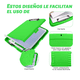 thumbnail image 3 of Portapapeles Papeleta Almacena Papele Tabla Clip Carta Xtellar verde, 3 of 3