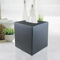 thumbnail image 4 of nu steel Basic Square Luxury Tissue Box Holder, Matt black  TG9H-MATBLK, 4 of 5