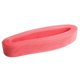 thumbnail image 2 of Crinolina pesada de 2 pulgadas, trenza rorsehear flexible, para bodas. Melon rojo, 2 of 8