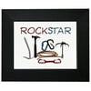 Rock Star Rock Climbing Equipment Graphic Framed Print Poster Wall or Desk Mount Options