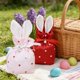 thumbnail image 1 of Bolsa De Tela Con Cordón Bolsa con cordón con orejas de conejo rosa, 1 pieza, regalo de conejito de Pascua para recuerdos de fiesta infantiles JASKFLY, 1 of 7