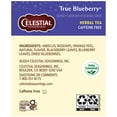 thumbnail image 7 of Celestial Seasonings True Blueberry Caffeine-Free Herbal Tea Bags (20 Count), 7 of 7