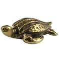 thumbnail image 3 of WESIEVYA 1Pcs Copper Turtle Statue Turtle Decor Classic Design For Home And Garden 4.7x3.5Cm, 3 of 8