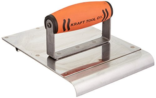 Kraft Tool Elite Series Concrete Outside Step Trowel 1/2" Batter 1/2" Radius 