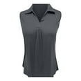 thumbnail image 4 of Débardeur Sans Manches Couleur Unie pour Femmes, 4 of 4