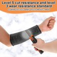thumbnail image 3 of 4 Pairs Of Arm Guards For Thin Skin And Bruising Cut And Burn Heat Resistant Arm Guards Protective Forearm Sleeves For Women Men Cooking Gardening, 3 of 5