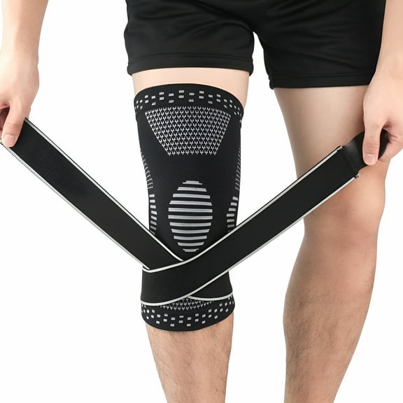 XIRQI Adjustable Elbow Brace, Compression, Upper Arm Braces, Splints & Slings, Black, 46 x 16 cm