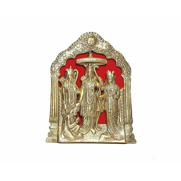 Swadeshi Desire Shree Ram Metal Statue for Pooja,Lord Rama Laxman Sita & Hanuman Murti Religious Idol for Home,Office Decor,Shopiece Figurines,Gift Article…