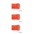 thumbnail image 2 of Langgg Color Hemp Rope Roll Making Tool 100 Cotton rope colorful twine macrame cord string thread Handmade String accessory DIY cord Orange 5mm x 10m 3Set, 2 of 6
