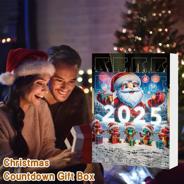 Countdown Surprise Blind Set Mystery Advent Calendar Collectible Toy For Kids And Adults Theme