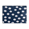 thumbnail image 5 of Yayeee Area Rugs for Living Room 5.2'x4' Non Slip Washable Bedroom Floor Carpet, Navy Blue Baseball Pattern, 5 of 6