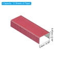thumbnail image 2 of Unique Bargains Staples for Stapler, 4 Pack(1000Pcs Staples Per Pack) #10 Mini 3/16 Inch Length Staples Jam Free Red, 2 of 7