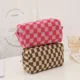 thumbnail image 4 of Bolsa de cosméticos grande de color sólido con cremallera, bonita bolsa de maquillaje de piel para mujer, bolsa de viaje para artículos de tocador, bolsa de lavado, bolsa de felpa para bolígrafos, 4 of 5