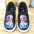 thumbnail image 1 of Zapatos de lona para niños de Disney, zapatos bajos para niñas de frozen elsa, zapatos informales antideslizantes transpirables de otoño de PU, plantilla 33 de 20,5 CM y 19-24 meses Gao Jinjia LED, 1 of 2