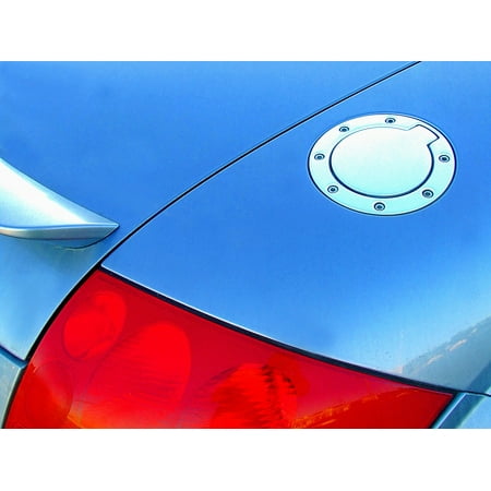 Framed Art For Your Wall Blue Car Car Fuel Filler Car Fuel Cap Audi Audi Tt 10x13 Frame