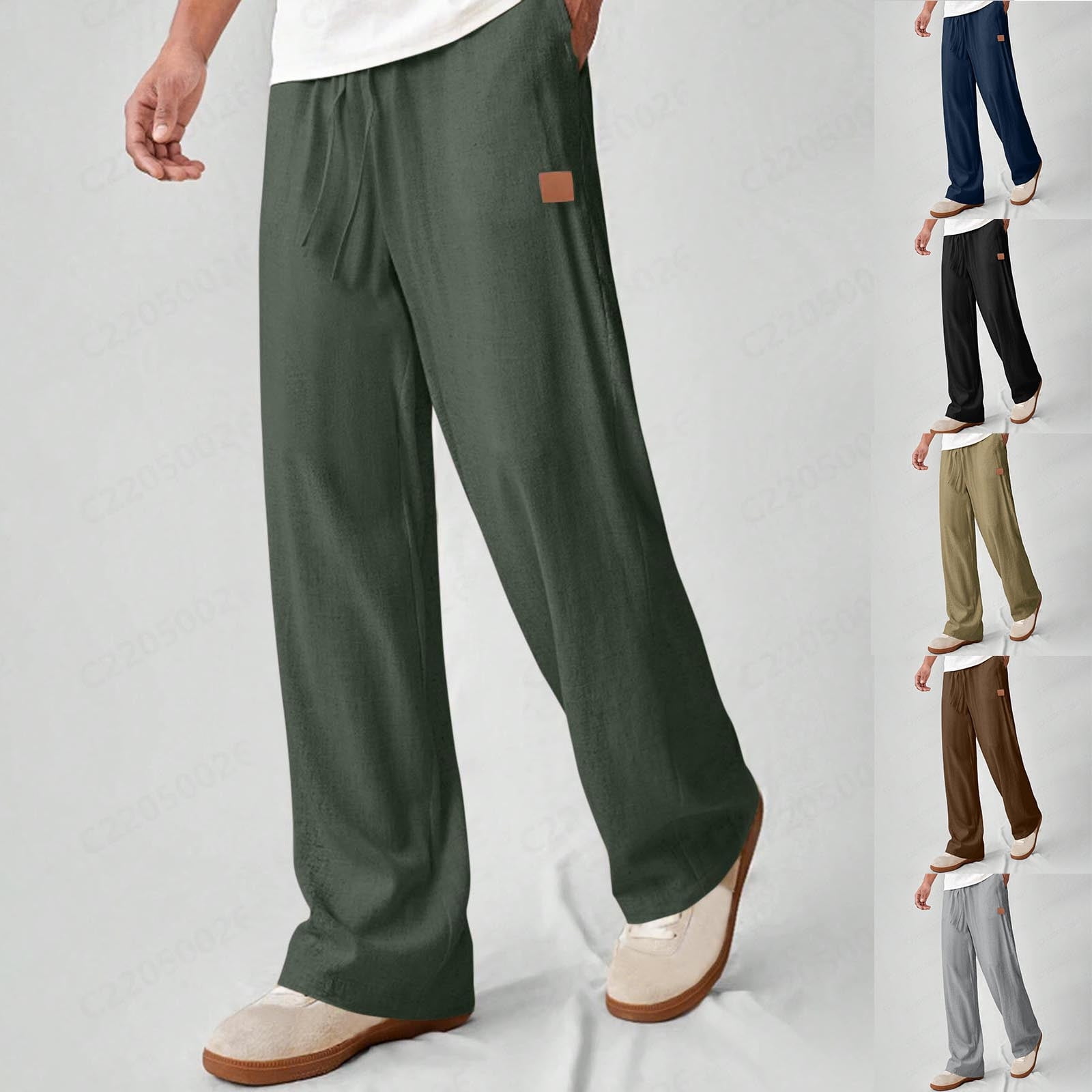 Russell Men's and Big Men's Slim Knit Pants, up to Size 5XL