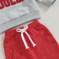 thumbnail image 6 of Okbabeha Toddler Baby Girl Boy Christmas Outfits 0 3 6 9 12 18 24Months 2t 3t Sweatshirt Long Sleeve Top+Pants Fall Clothes Set, 6 of 7