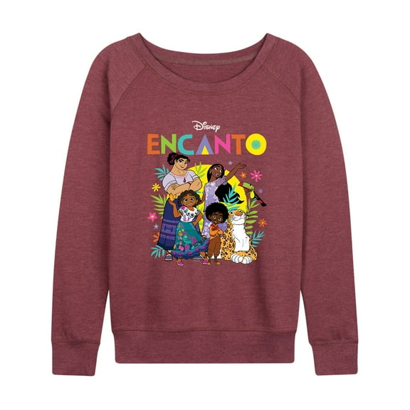 Disney's Encanto - Encanto Character Group - Women's Lightweight French Terry Long Sleeve Shirt