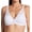 White, variant on Women's Bali DF7594 Breathe By Bali Foam Wirefree Bra (Light Buff 2X)
