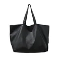 thumbnail image 3 of 2024 Nuevo bolso negro ligero y de gran capacidad, bolso de hombro de cuero suave, bolso cruzado unisex simple y de moda, 3 of 5