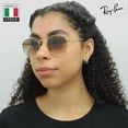 thumbnail image 7 of Ray-Ban RB3637 NEW ROUND Square Shaped Non-Polarized Sunglasses for Men & Women - Includes Official RAYBAN Eyewear Kit - Ideal Formal & Casual Wear Sunglasses - Light Brown Lens, 7 of 7