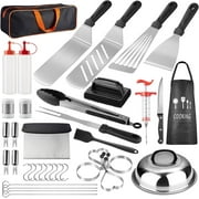 BBQ Set Grilling Tool Kit, 38-Pieces Stainless Steel Barbecue Utensil Accessories, Outdoor Grill Tool Set for Friends Family