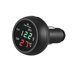 thumbnail image 1 of Car Truck Usb Charger Current Meter Volt Detector 3/2 In 1 12/24v Car Volt Meter Digital Led Car Voltmeter Thermometer, 1 of 1