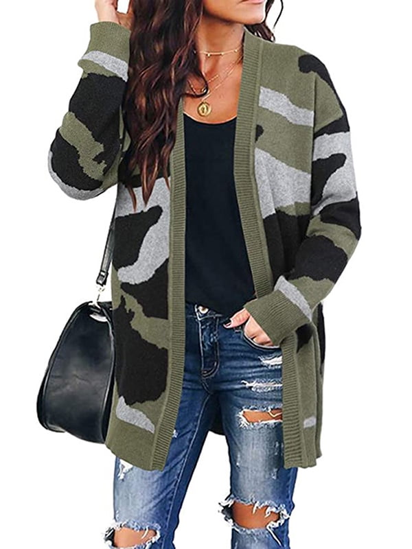 Julycc Winter Women Casual Camouflage 