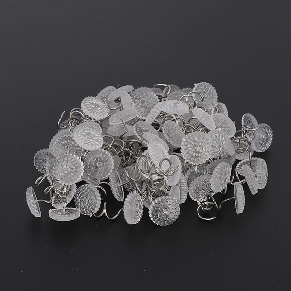 100 Piezas Pin Retorcido ABS De Acero Inoxidable ABS Anti Skid Spiral Uñas Para La Fijación Del Sofá