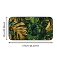 thumbnail image 5 of ONETECH Green Leaves Gold Foiling Square Floor Mat Indoor Outdoor for Home Entrance 19.68*39.37 in, 5 of 6