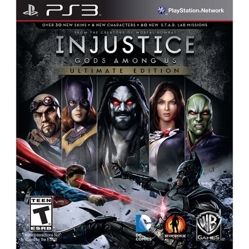 Injustice Gods Among Us Ultimate Edition Whv Games Playstation 3 883929323326 Walmart Com Walmart Com