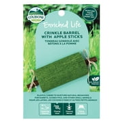 Oxbow Enriched Life Crinkle Barrel With Apple Sticks for Small Animals
