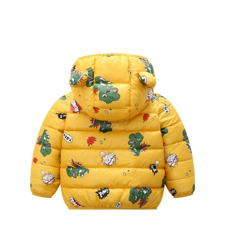 

QIPOPIQ Coats for Girls Clearance Trandy Kids Coat Boys Girls Thick Coat Padded Winter Jacket Clothes Down Jacket