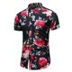 thumbnail image 3 of Camisa hawaiana con estampado floral para hombre, camisas de verano para hombre, ropa de calle, camisa holgada informal de manga corta, camisetas para hombre, camisas de vacaciones de lujo, 3 of 4