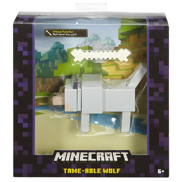 minecraft wolf soft toy