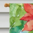 thumbnail image 3 of Poinsettias in Watercolor House Flag 28 in x 40 in, 3 of 7