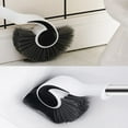 thumbnail image 4 of Seahorse Bathroom Toilet Brush And Holder Bowl Bristles For Floor Mounted Accessories With Durable Long Handled Cleaning WC Tool, 4 of 6