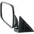 thumbnail image 5 of For 86-93 Mazda Pickup Truck Rear View Mirror Manual Chrome Foldinging Left Side, 5 of 5