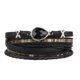 thumbnail image 2 of Moda mujer señora clásica negro Hugo Pulsera de gota de agua, 2 of 10