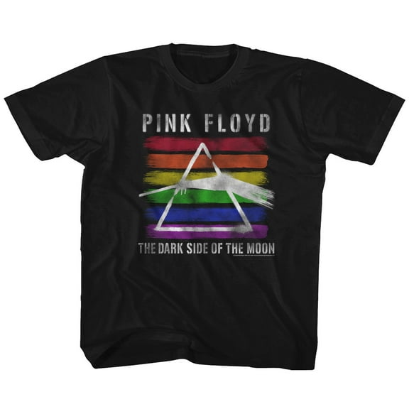Pink Floyd Rainbow Black Youth T-Shirt
